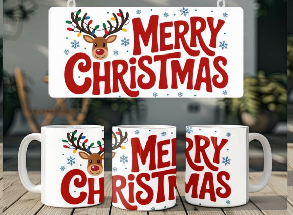 Download Merry Christmas Mug Sublimation PNG - Sublimation Collection