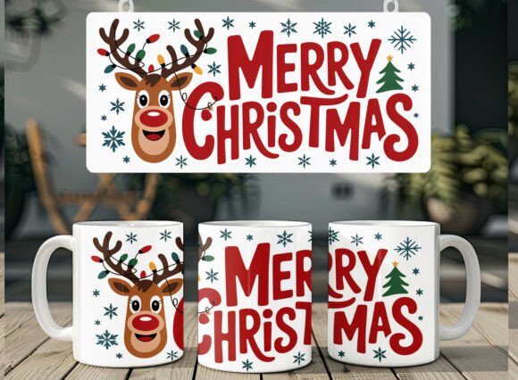 Download Merry Christmas Mug Sublimation PNG - Sublimation Collection