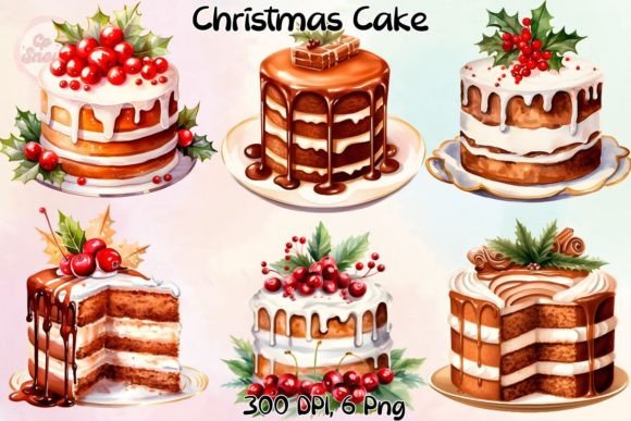 Download Christmas Cake Sublimation Clipart - Sublimation Collection
