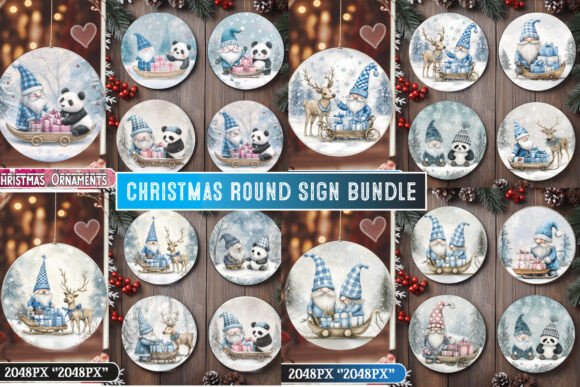 Download Christmas Ornaments Sublimation Bundle - Sublimation Collection