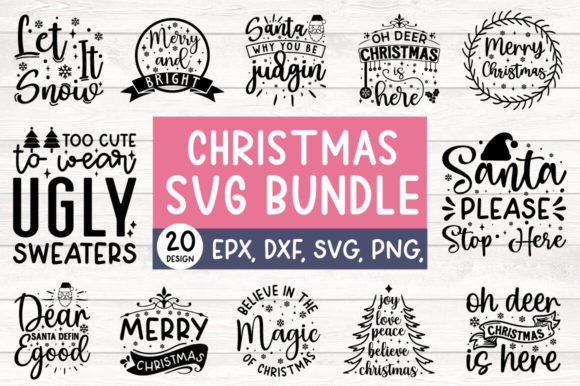 Download Christmas SVG Bundle, Christmas Quotes - Christmas quotes Collection