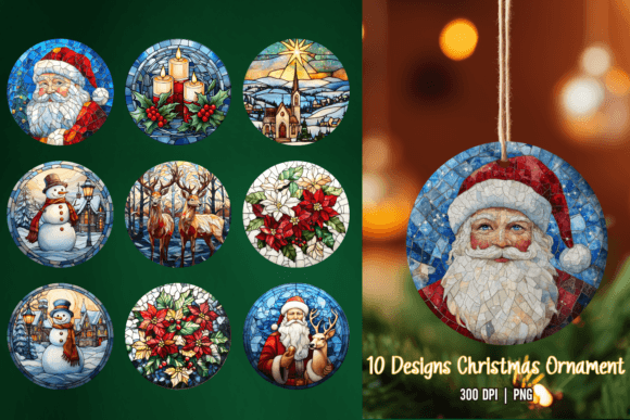 Download Christmas Ornaments Sublimation Bundle - Sublimation Collection
