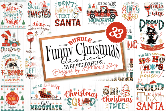 Download Funny Christmas Quotes Bundle - Premium Bundle