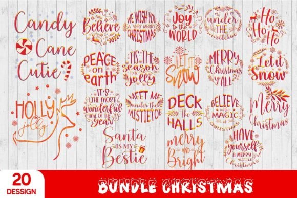 Download Christmas Ornaments Sublimation Bundle - Sublimation Collection