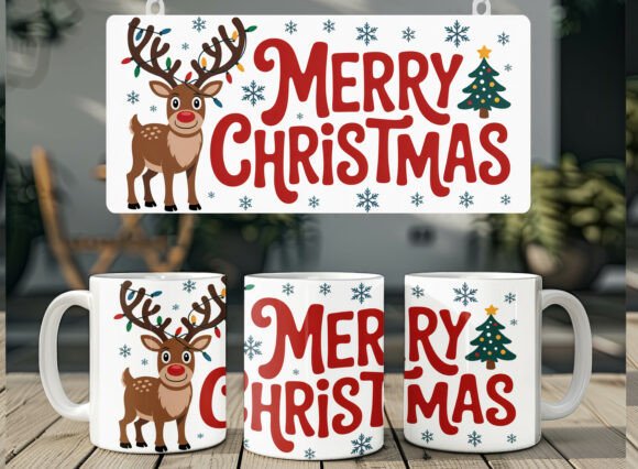 Download Merry Christmas Mug Sublimation PNG - Sublimation Collection