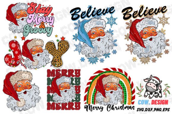 Download Santa Christmas Bundle SVG Sublimation - Sublimation Collection