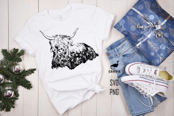Download Heifer, Highland Cow Svg, Sublimation 1 - Sublimation Collection