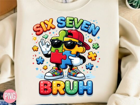 Download Six Seven Bruh Puzzle Piece PNG - Six seven bruh Collection